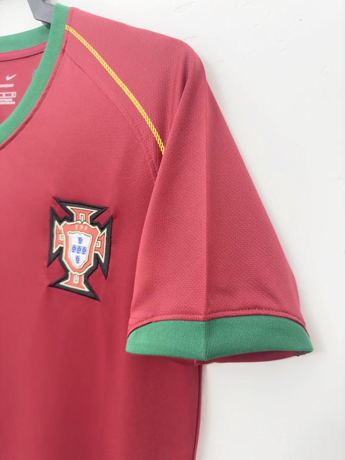 Portugal Home Retro Jersey 2006