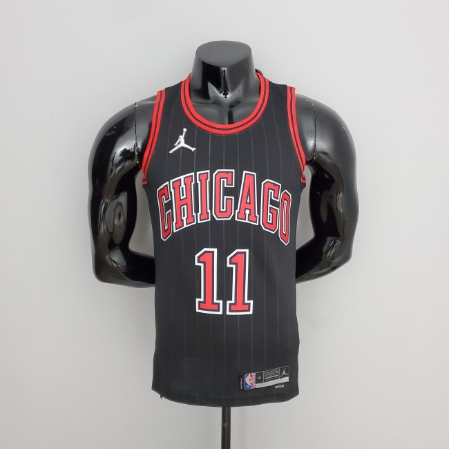 DeMar DeRozan Chicago Bulls 75th Anniversary Swingman Jersey Flyers Black