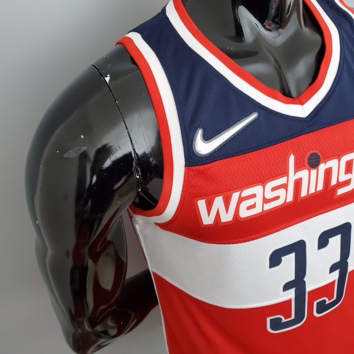 Kyle Kuzma Washington Wizards 75th Anniversary Swingman Jersey Red White