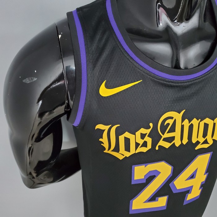 Kobe Bryant Los Angeles Lakers Swingman Jersey Black