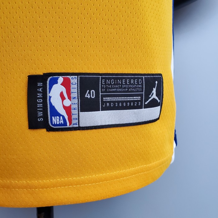 Stephen Curry Golden State Warriors Swingman Jersey Yellow