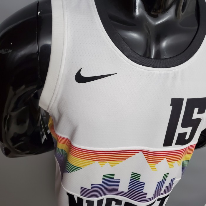 Nikola Jokic Denver Nuggets City Edition Swingman Jersey White
