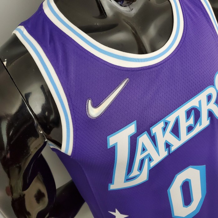 Russell Westbrook Los Angeles Lakers 2021/22 City Edition Swingman Jersey Purple