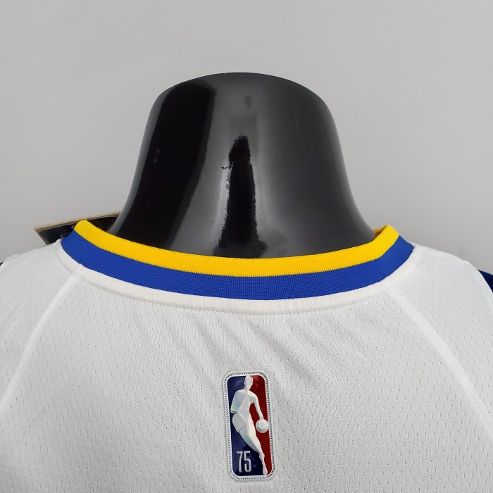 Stephen Curry Golden State Warriors 75th Anniversary Swingman Jersey Mexico Edition White