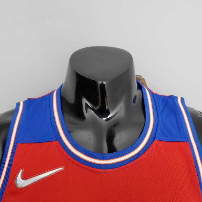 Kyle Kuzma Washington Wizards 75th Anniversary Swingman Jersey Blue