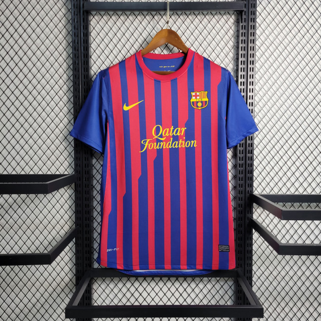 Barcelona Home Retro Jersey 2011/12