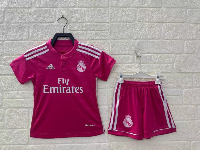 Real Madrid Away Retro Kids Suit 2014/15
