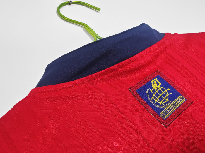Spain Home Retro Jersey 1996