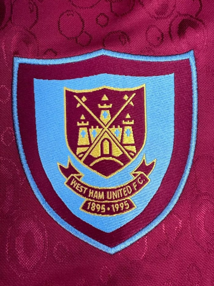 West Ham United Home Retro Jersey 1995/1997