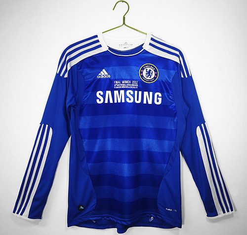 Chelsea Home Long Sleeve Retro Jersey 11/12