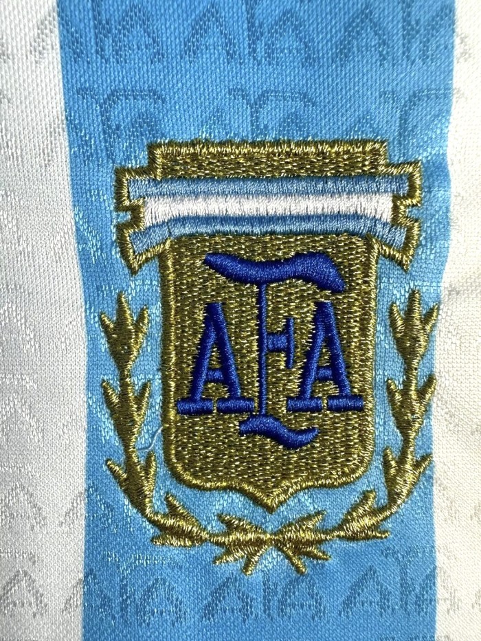 Argentina Home Retro Jersey 1994