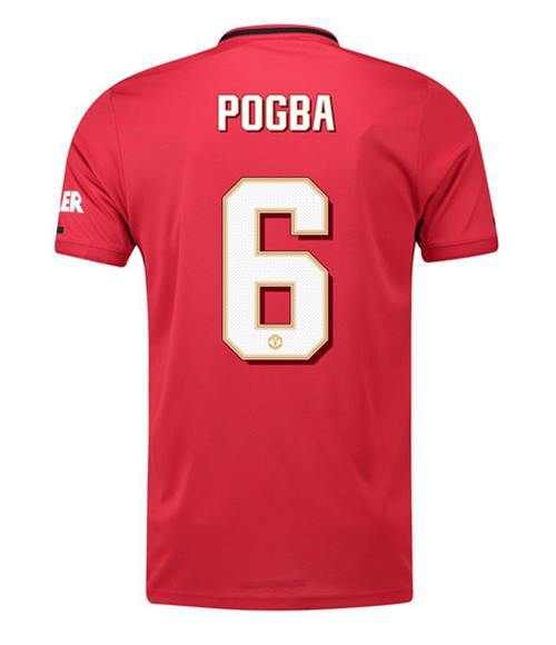Manchester United Home Long Sleeve Men Jersey 2019/20