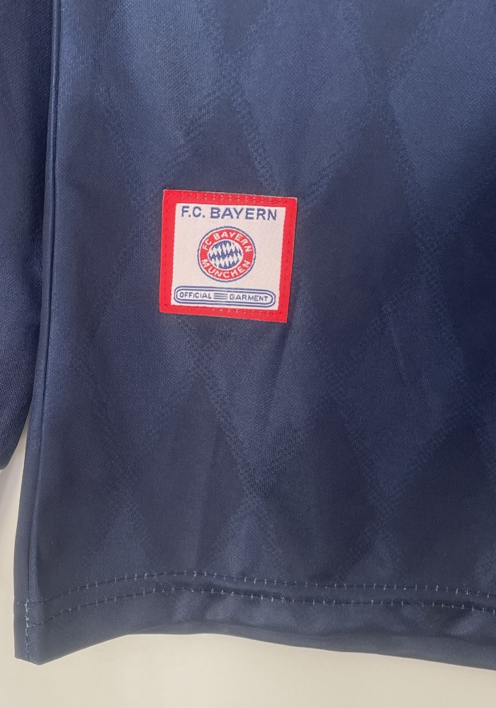 Bayern Munich Home Long Sleeve Retro Jersey 1997/99