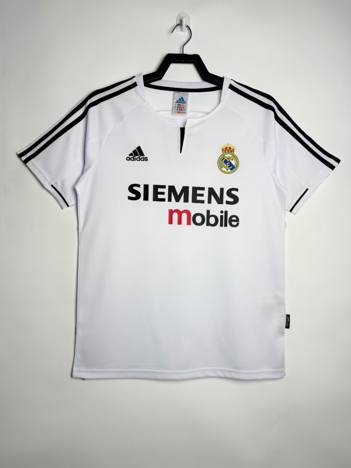 Real Madrid Home Retro Jersey 2003/04