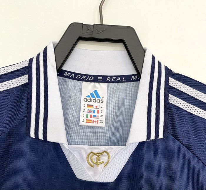 Real Madrid Away Retro Jersey 1998/99