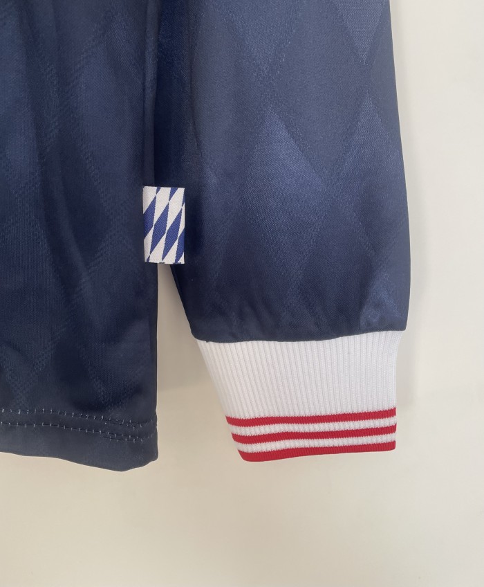 Bayern Munich Home Long Sleeve Retro Jersey 1997/99