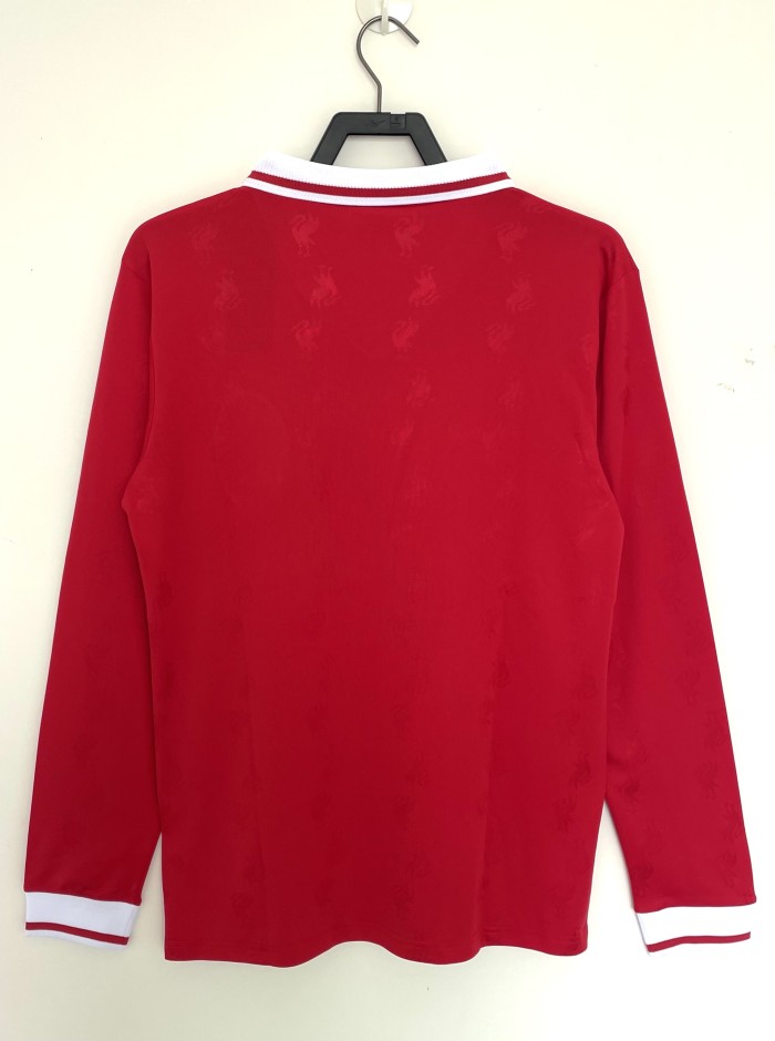 Liverpool Home Retro Long Sleeve Jersey 1996/97
