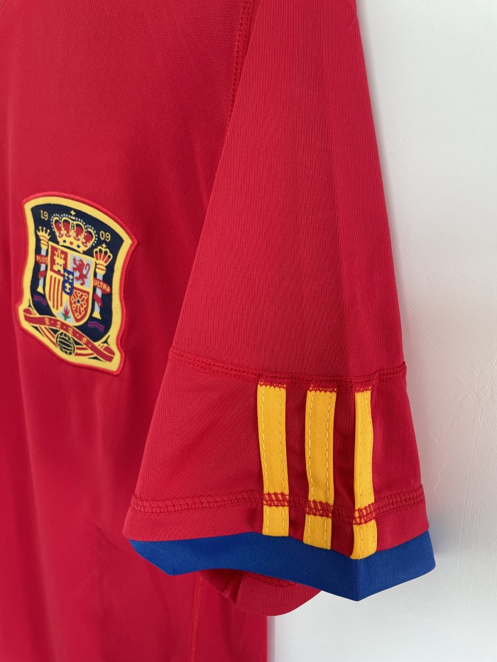 Spain Home Retro Jersey 2009/10