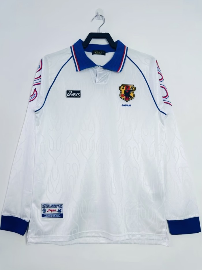 Japan Away Retro Long Sleeve Jersey 1998