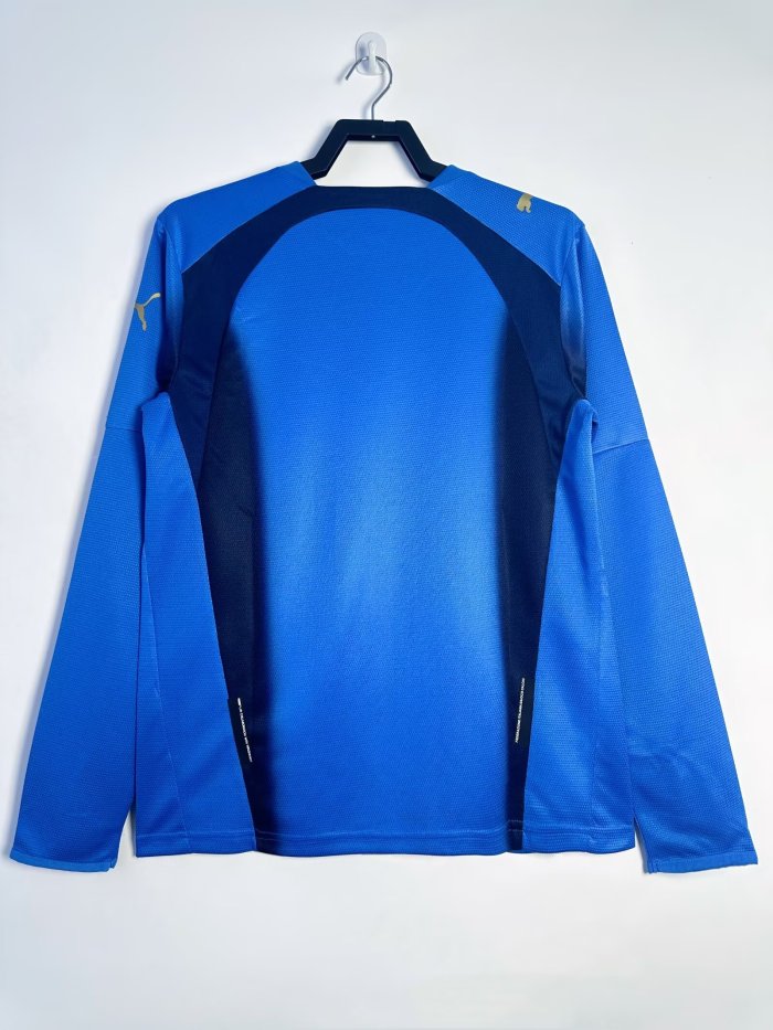 Italy Retro Home Long Sleeve Jersey 2006
