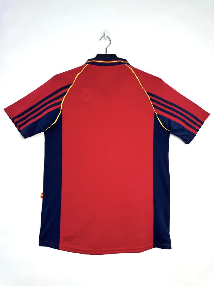 Spain Home Retro Jersey 1998