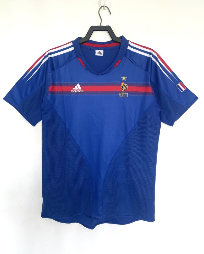 France Home Retro Jersey 2004/06