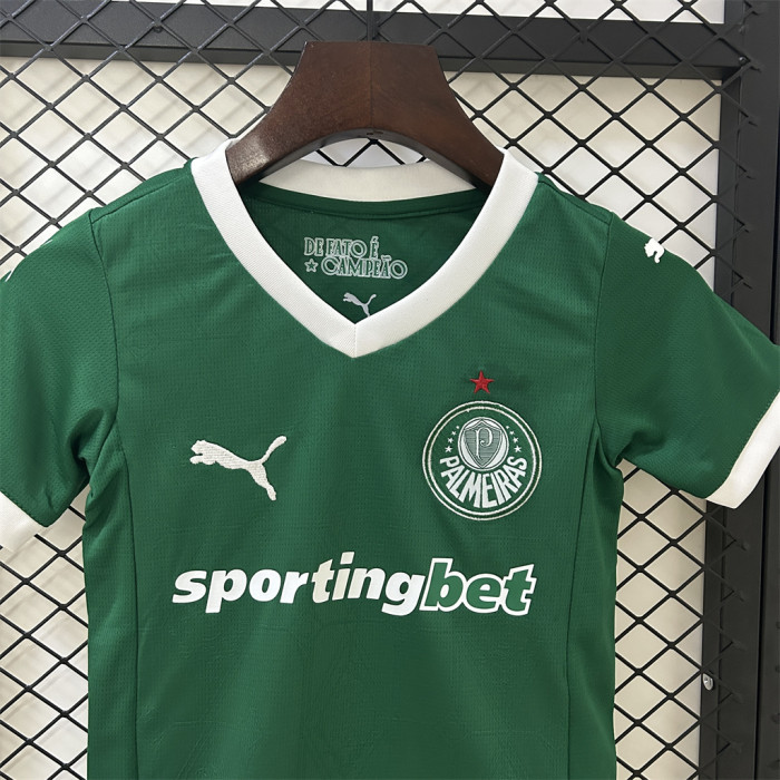 Palmeiras Home Kids Suit 25/26