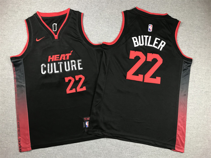 Miami Heat Kids Jersey  City Edition 23/24 NO.22 BUTLER