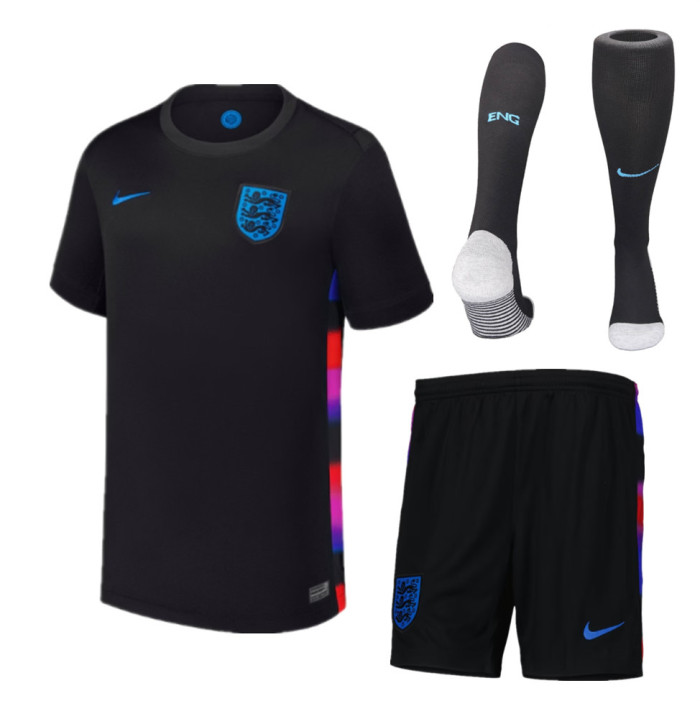 England Women's Team Euro 2025 Away Kids Suit & Socks