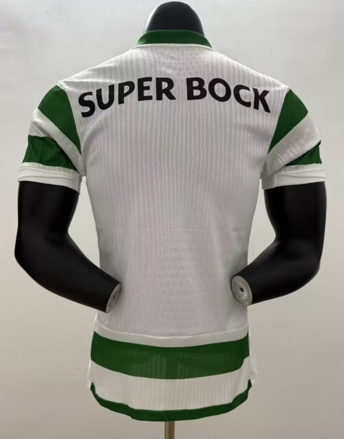 Sporting Lisbon Home Player Version Man Jersey 25/26