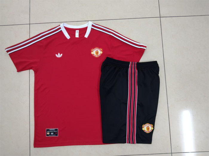 Manchester United Training Short sleeve Suit 25/26