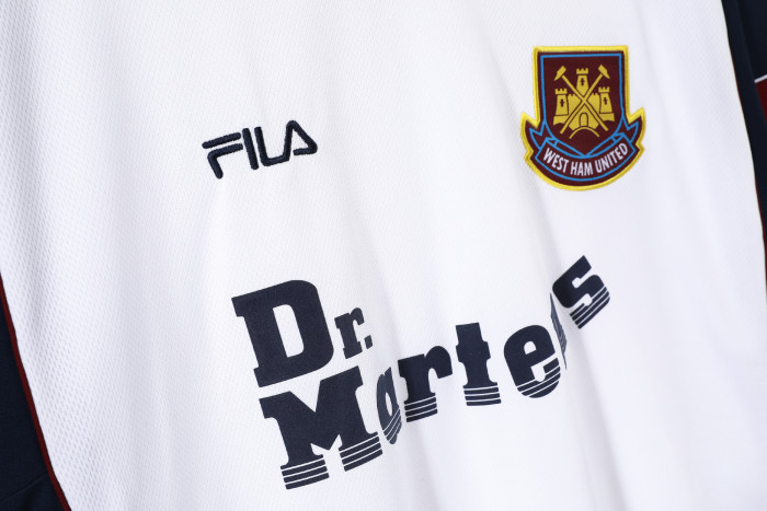 West Ham United Away Retro Jersey 1999/01