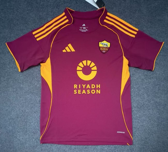 AS Roma Home Man Jersey 25/26