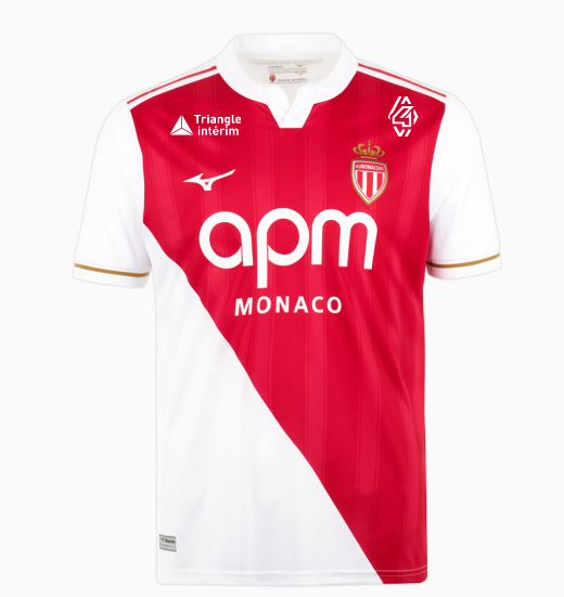 AS Monaco Home Man Jersey 25/26