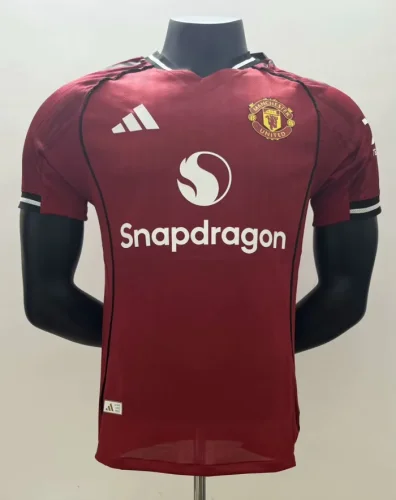 Manchester United Home Player Jersey 25/26