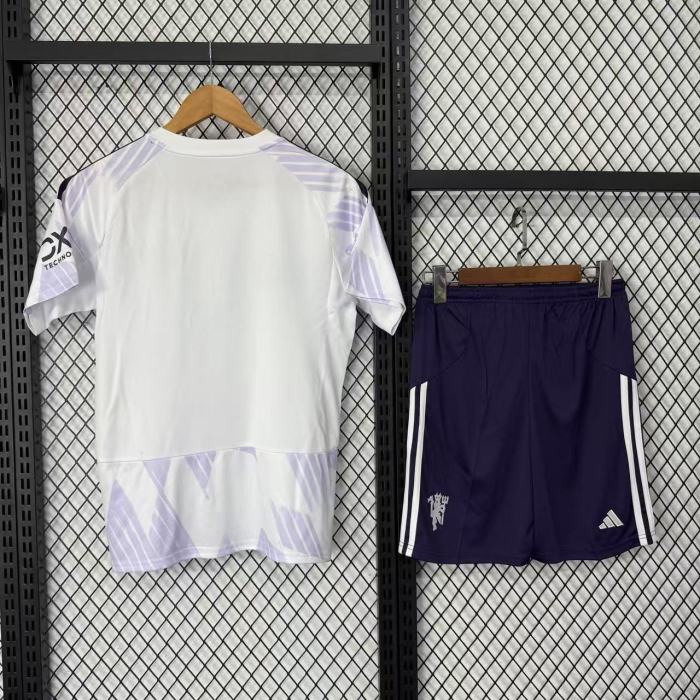 Manchester United Away Kids Suit & Socks 25/26