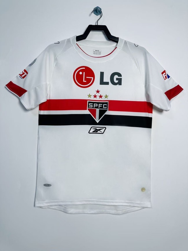 Sao Paulo Home Retro Jersey 2007/08