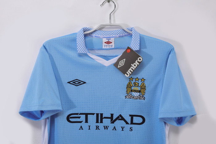 Manchester City Home Retro Jersey 2011/12