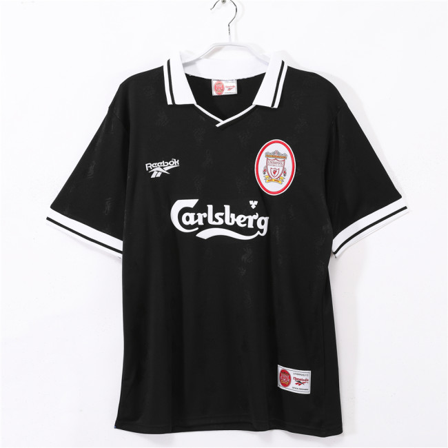 Liverpool Black Retro Jersey 1996/97