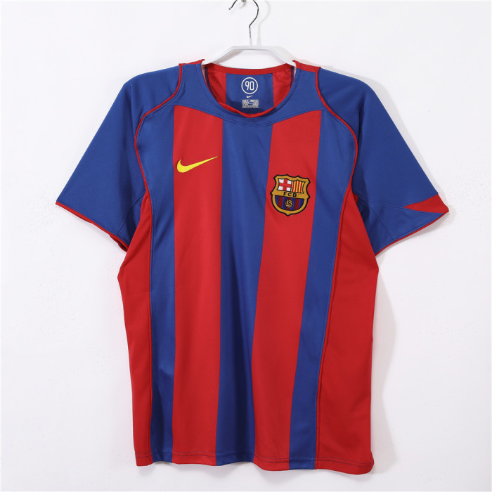 Barcelona Home Retro Jersey 2004/05