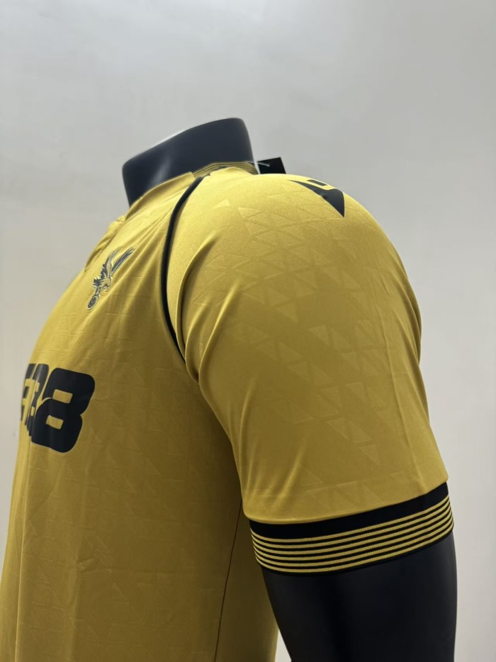 Crystal Palace Eagle Gold Man Player Jersey 25/26