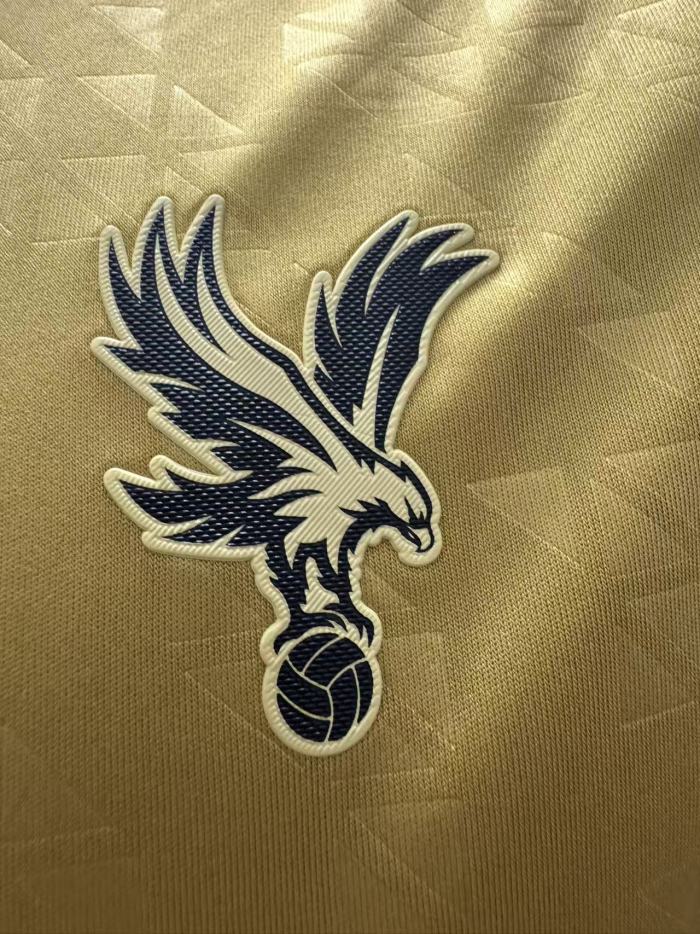 Crystal Palace Eagle Gold Man Player Jersey 25/26