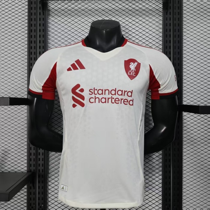Liverpool away player version shirt 25/26