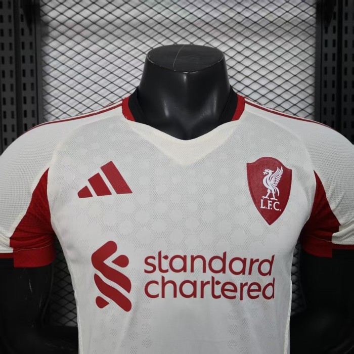 Liverpool away player version shirt 25/26