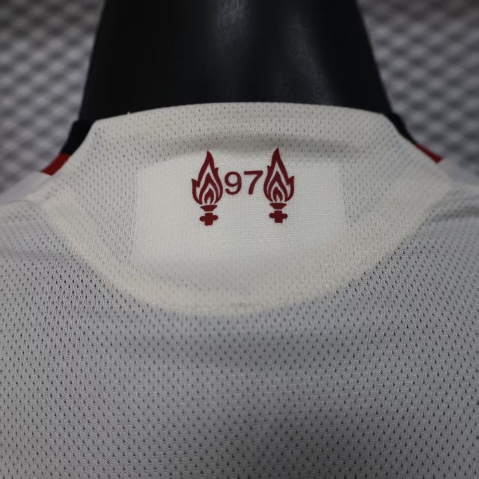 Liverpool away player version shirt 25/26