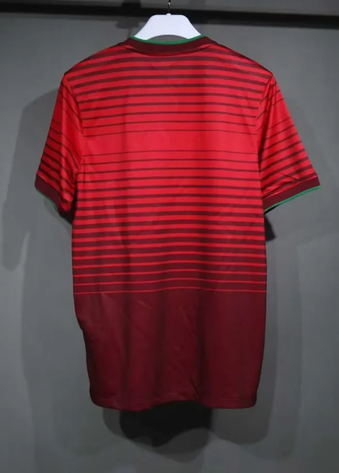 Portugal Home Player Version Retro Jersey 2014