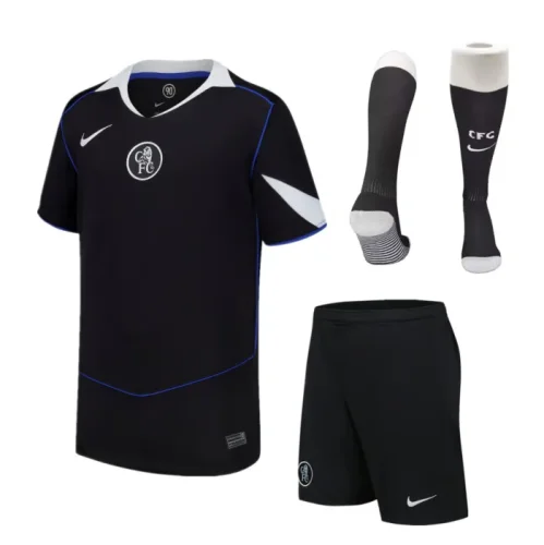 Chelsea Third Kids Suit & Socks 25/26
