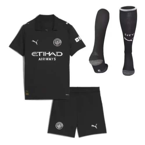 Manchester City Away Kids Suit & Socks 25/26