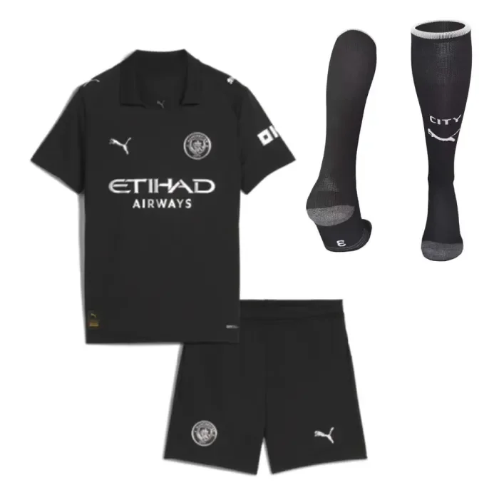 Manchester City Away Kids Suit & Socks 25/26