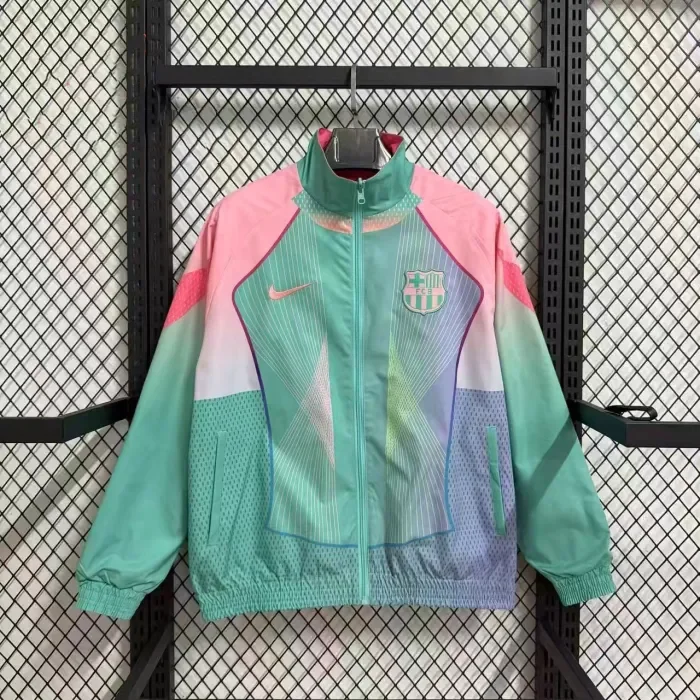 Barcelona Double-Sided Training Windbreaker 2025